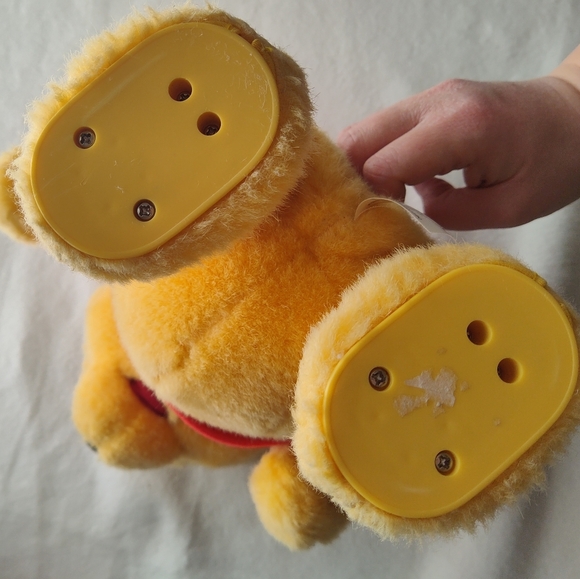 Vintage Touch My Toes Winnie The Pooh 2001 NO BASE, Fisher Price, Working - Picture 4 of 15